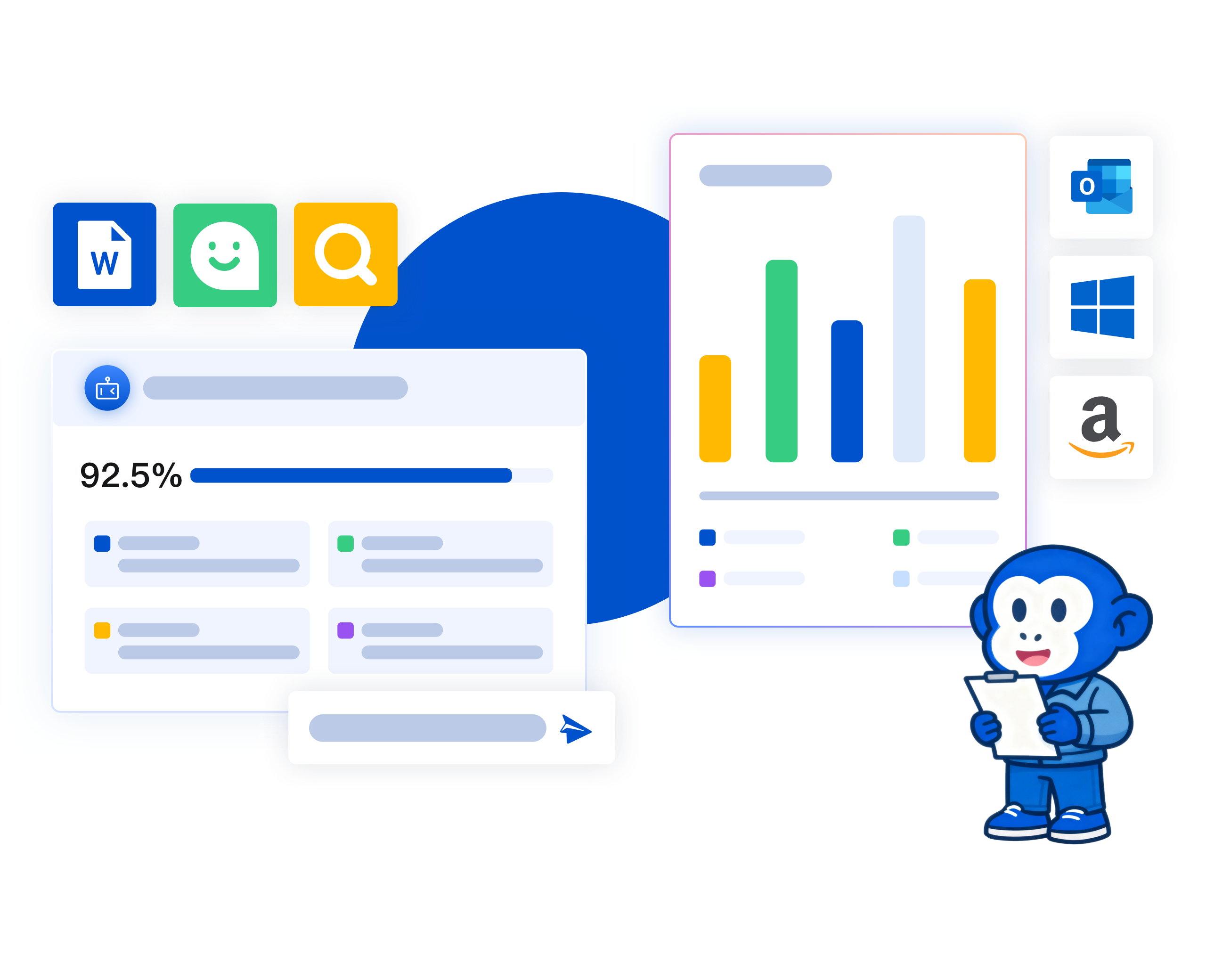 Easily access anyone's OKRs from teammates to the CEO 